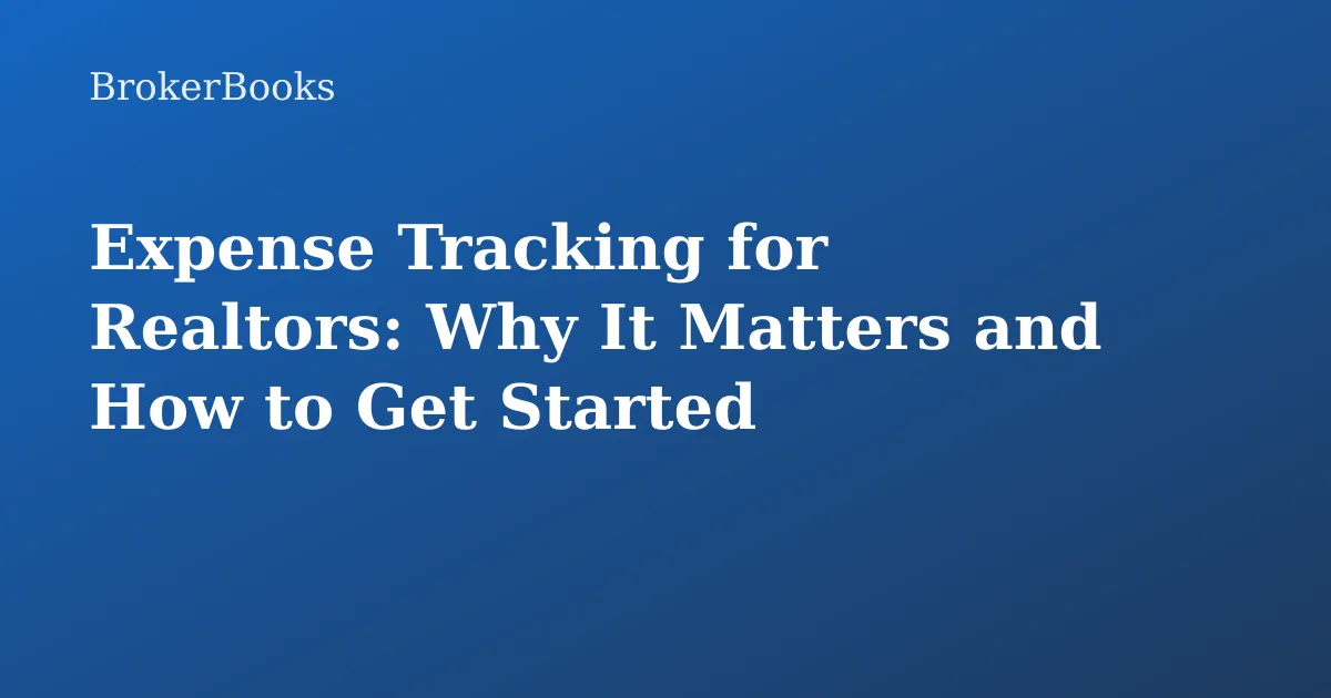 realtor reviewing expense tracking for realtors on laptop